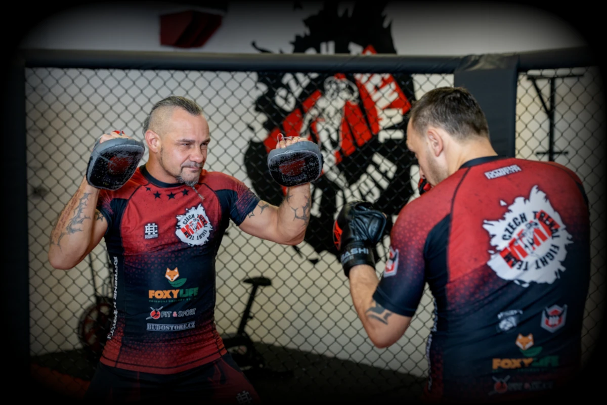 Trénink boxu - lapy